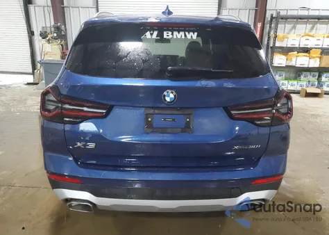 2024 BMW X3 xDrive30I from USA, damaged, VIN 5UX53DP04R9V20431